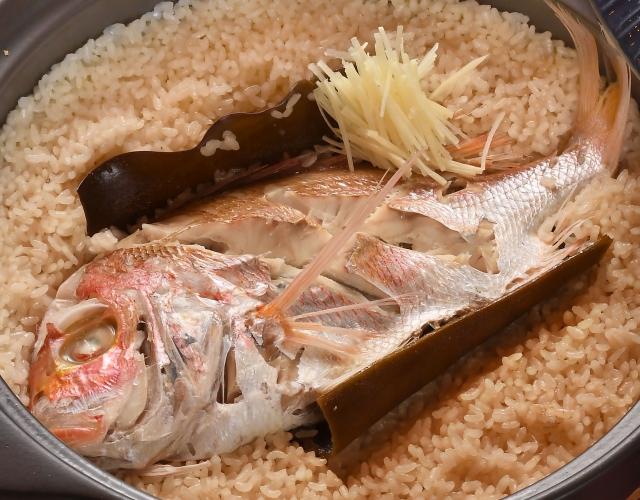 北条風鯛めし